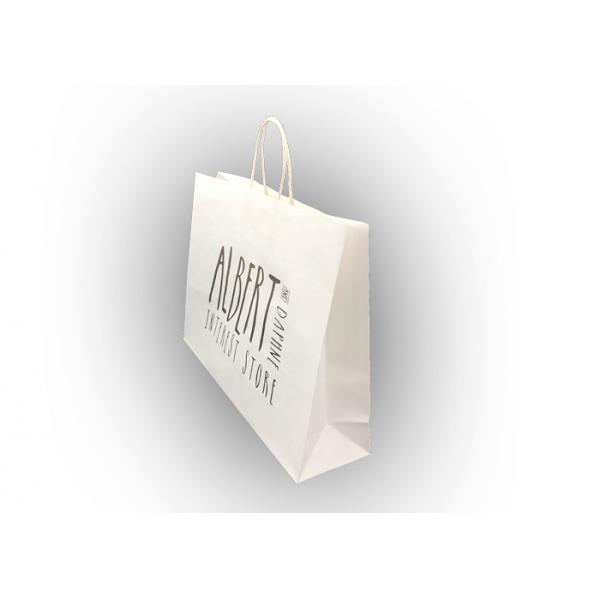 Quality Multifunctional Small Kraft Paper Packaging Bags Digital Both Sides Printing for sale