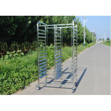 Quality Custom 304 Grade 1.5mm Ss Food Trolley Alkali Resistant for sale