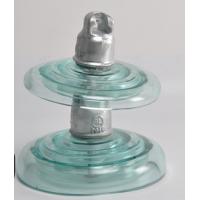 China 33KV Rated Electric Line Insulators , Clear Glass Insulators High Intensity factory