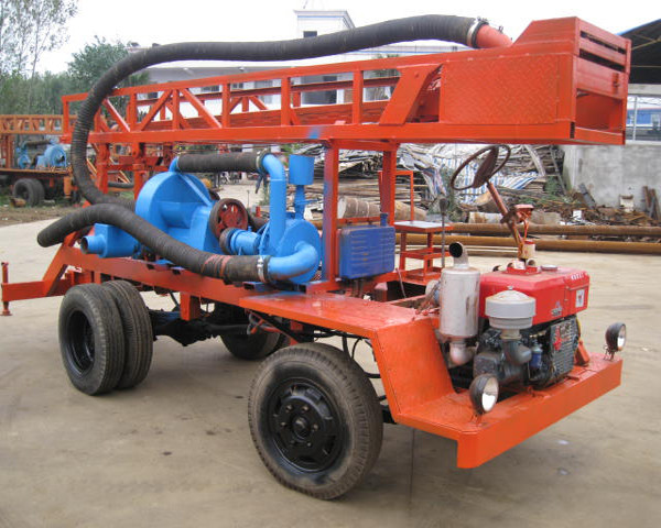 Quality 20kw 300m Tractor Mounted Water Well Drilling Rig Self Propelled for sale