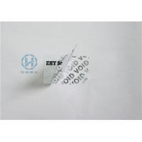 Quality Professional VOID Sticker Printable Security Labels Customized Size for sale