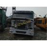 China Used Dump Truck HOWO 375 dump truck White color 12 wheels Africa construction work factory