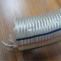 china Clear spiral flexible pvc steel wire reinforced hose