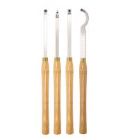 Quality Carbide Tipped Wood Turning Tools Sets Round Shape With 12mm Inserts for sale