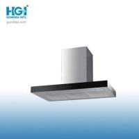 China Stainless Steel Convertible Kitchen Island Range Hood Wall Mount factory