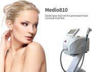 China 10 Bars 808nm Diode Laser Hair Removal Machine With Copper Heat Radiation System factory