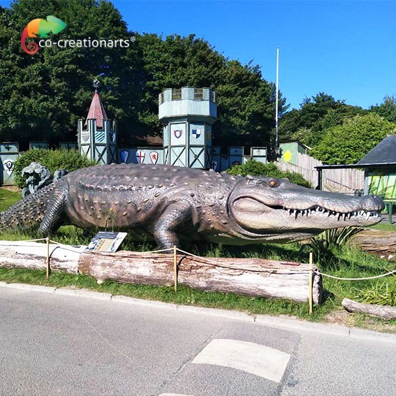 Quality Life Size Animatronic Crocodile 3 meters for sale