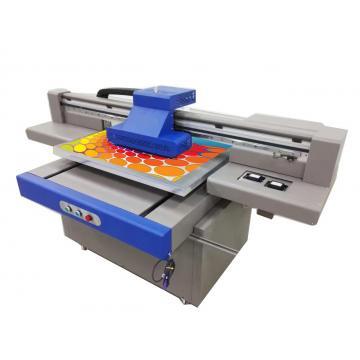 Quality high quality 1440dpi uv flatbed printer machine for glass printing / phone case for sale