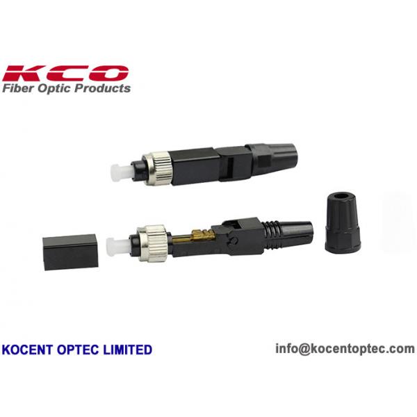 Quality Fiber Optical FC UPC Quick Assembly Connector FTTH FC PC Singlemode Durable for sale