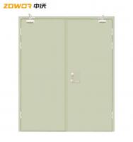 China 0.8Mm Leaf Swing Open Galvanized Steel Fire Exit Doors factory