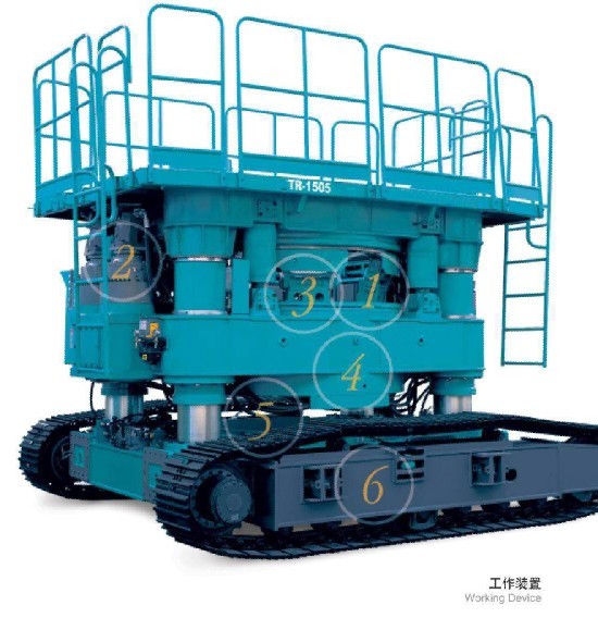 Quality Full Hydraulic Casing Rotator Highly Efficient For Urban Construction Piles for sale