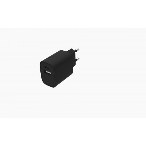 Quality 5V 3A 20W PD Power Adapter Dual UL USB C And USB A Adapter FCC CE UKCA Approved for sale
