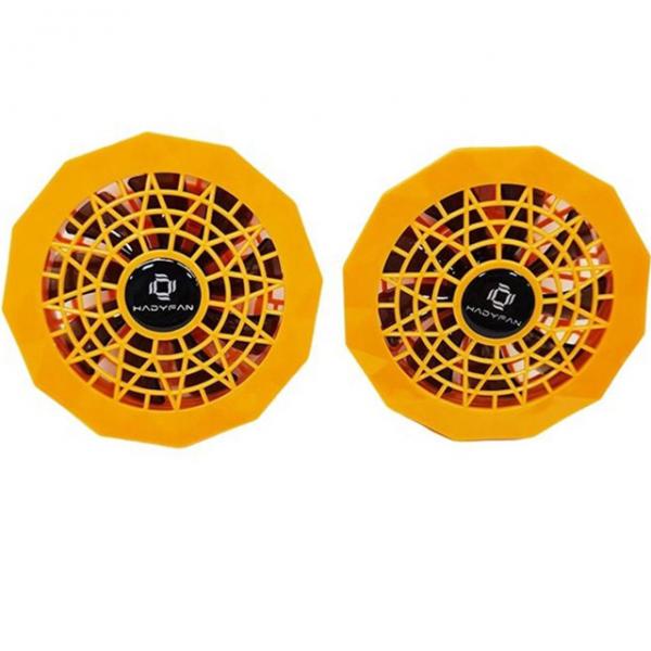 Quality 12V Jacket Cooling Fan Wearable Cooler Fan Low Noise 40DB 5000h Life Span for sale