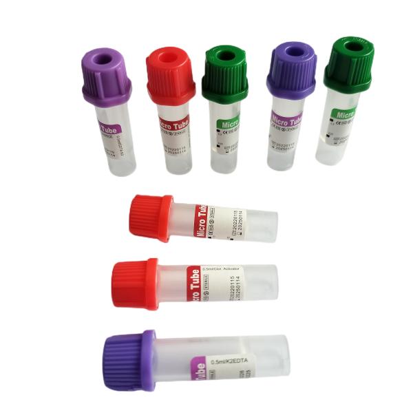 Quality Non Vacuum Micro EDTA Tubes Pediatric Microtainers PP 0.25ml for sale