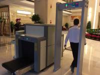 China 60 Degree Angle X Ray Baggage Scanner Customized Load Ability CE ISO factory