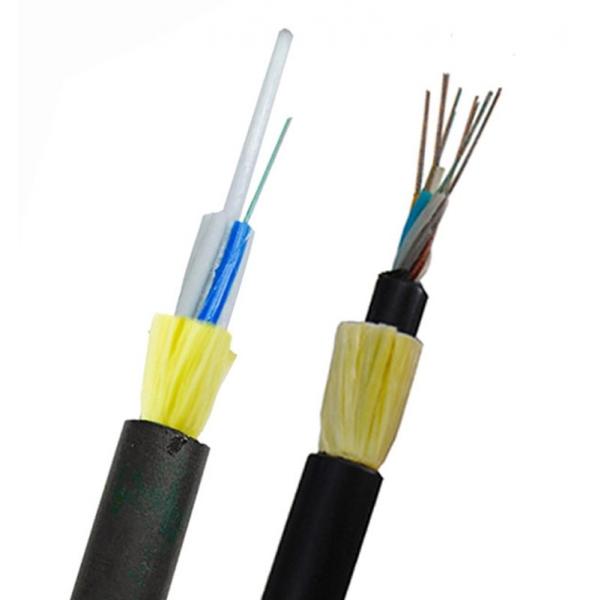 Quality Outdoor Aerial 48 Core ADSS Fiber Optic Cable All Dielectric Self Supporting for sale