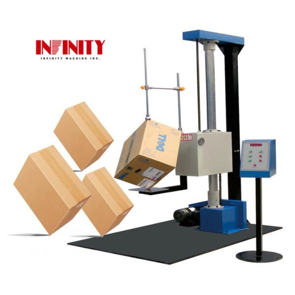 Quality Single Arm Package Carton Box Drop Testing Machine With Digital Display 0.75KW AC 380V 50Hz for sale