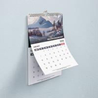 China 365 Days Desk Wall Calendar Customized OEM Art Paper Printing Calendar factory