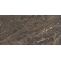 China Brown Polished Marble Look Porcelain Tile For Living Room 900*1800mm factory