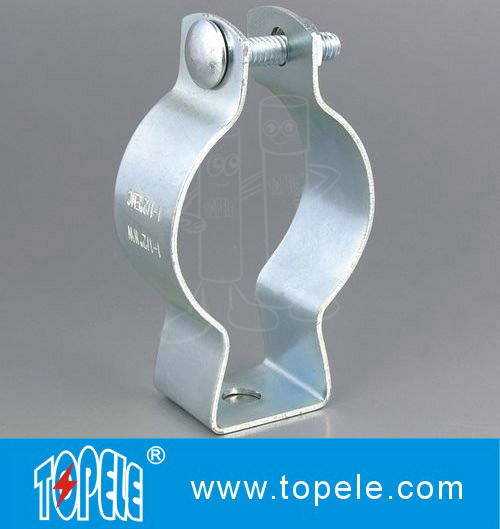 Quality Electro-Galvanized Steel Conduit Hangers With Bolt And Nut / "1/2-4" Conduit for sale
