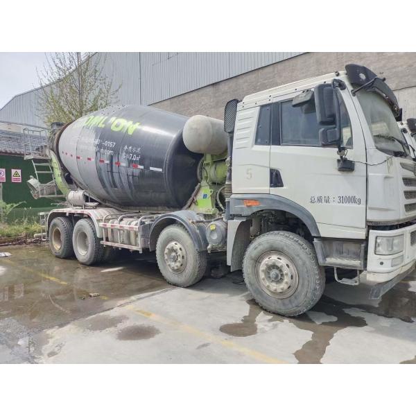 Quality 17970 Kg load Second Hand Truck Mixer 8*4 Chassis Sino Engine for sale
