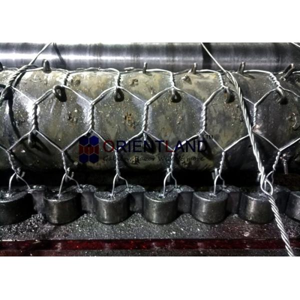 Quality Hot Dipped Galvanized Wire Stone Cages Gabion Wall Wire Mesh For Riverbank Repair for sale