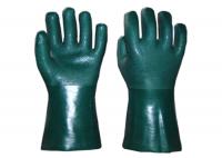 China Heavy Duty PVC Coated Gloves Sandy Finish With Extra Grip Long Lifetime factory