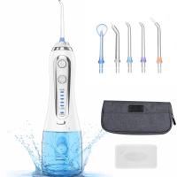 China Electric Oral Irrigator Water Flosser Battery Operated CE Approved factory