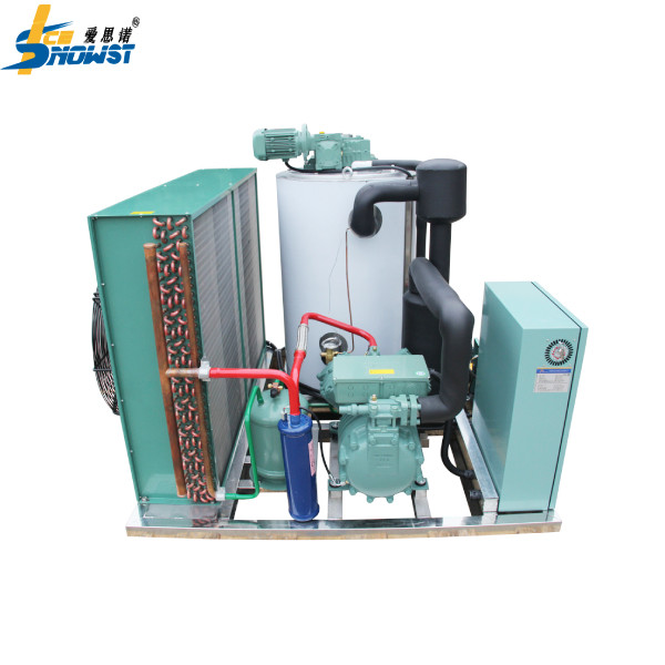 Quality High Efficiency Automatic Commercial  3T Flake Ice Machine Ice Maker for Slaughtering Processing for sale
