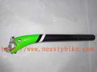 China SP-NT16 Carbon fiber seatpost in green bicycle parts carbon frame parts factory