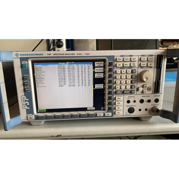 Quality Rohde And Schwarz RF Spectrum Analyzer FSP7 9KHz-7GHz Durable for sale