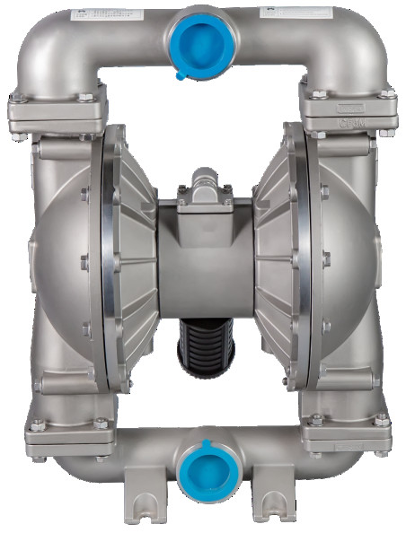 Quality Body Stainless Steel Diaphragm Pump 150 Gpm 2" Aodd Pump For Slurry Application for sale