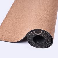 China Skid Resistance Soft Cork Yoga Mat Exercise Fitness,ideal balance,cork material surface factory