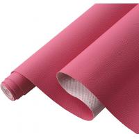 Quality SGS Nonwoven PVC Leather Roll Pvc Faux Leather Fabric For Fashion Goods for sale