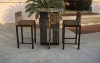 China Rattan Conservatory Furniture , Outdoor Garden Table And Chairs factory