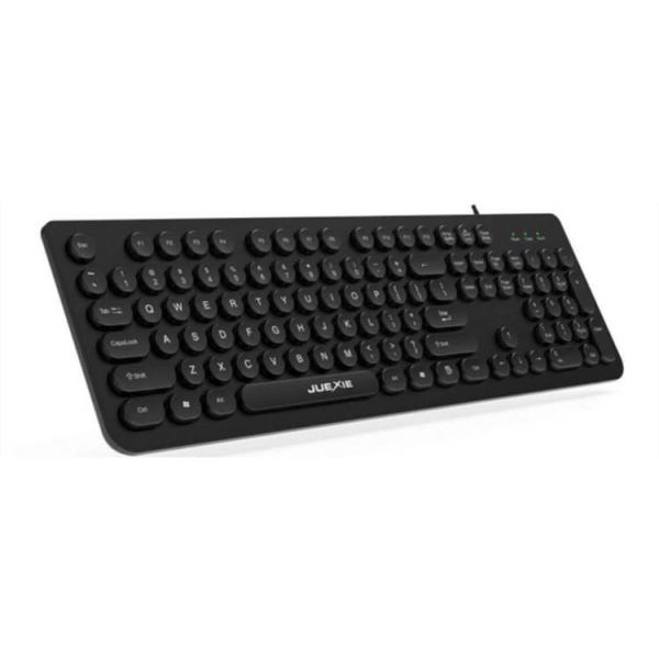 Quality Quiet Chocolate Wired Computer Keyboard And Mouse Custom 60 Keyboard For PC for sale