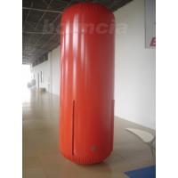 China 2.5m High Red Color Inflatable Tube / Inflatable Buoy For Advertising factory