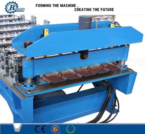 Quality Galvanized Steel Roof Panel Roll Forming Machine Hydraulic System For Automotive for sale