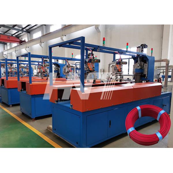 Quality 4 Point Cable Wire Coiler And Binding Machine With Coil Max. OD600mm for sale