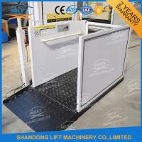 China Portable Handicap Lift Equipment Electric Vertical Residential Wheelchair Lifts For Home factory