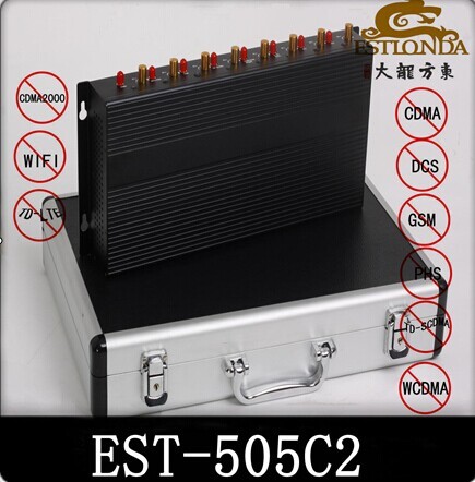 Quality Power Adjustable Cell Phone Signal Jammer / cell phone Signal Booster for sale