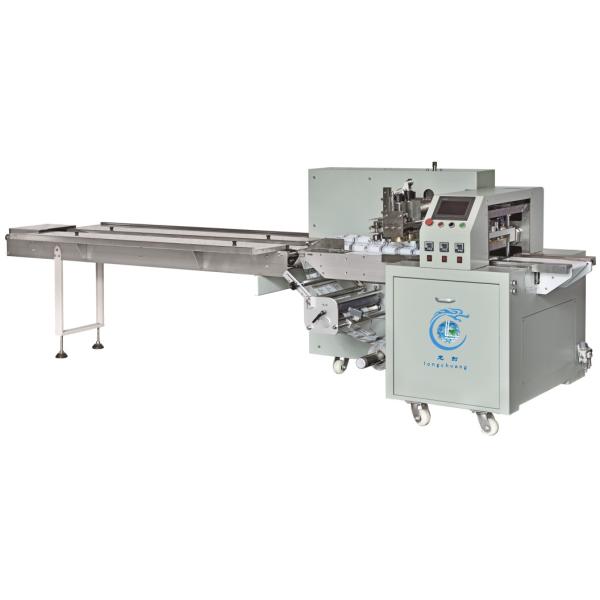 Quality Foods Vegetable Fruits Flow Wrap Packaging Machine CE SGS ISO9001 for sale