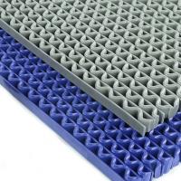 China S Type PVC Anti Slip Mat Waterproof Heavy Duty Plastic Matting 5 MM Thickness factory