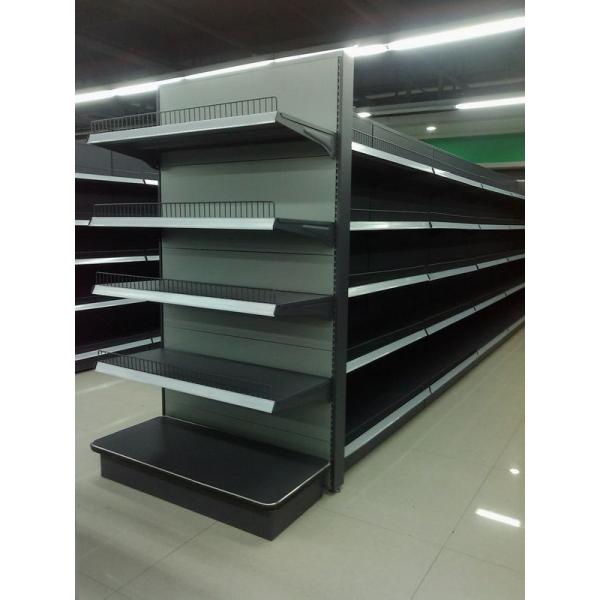 Quality Grocery Store Gondola Shelving Shop Display Racks Environmental Protection for sale