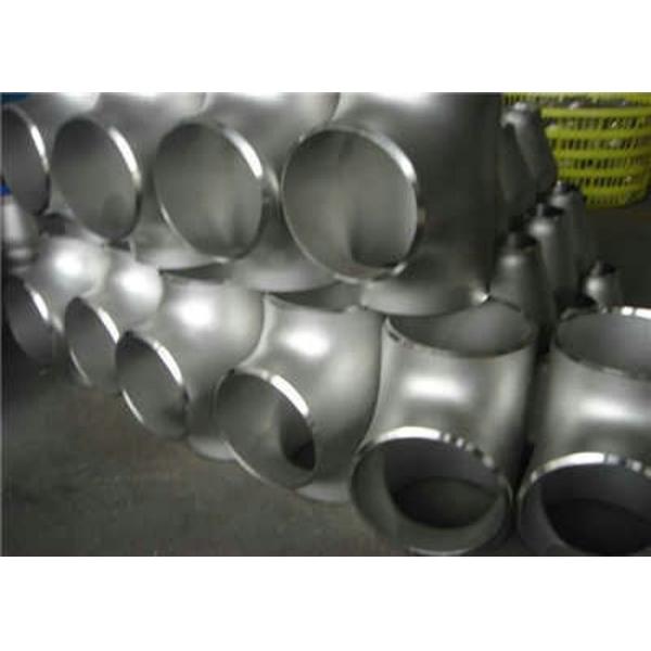 Quality Pipe Fittings Elbow Stainless Steel Tee Galvanized Pipe Fittings Silver Color for sale
