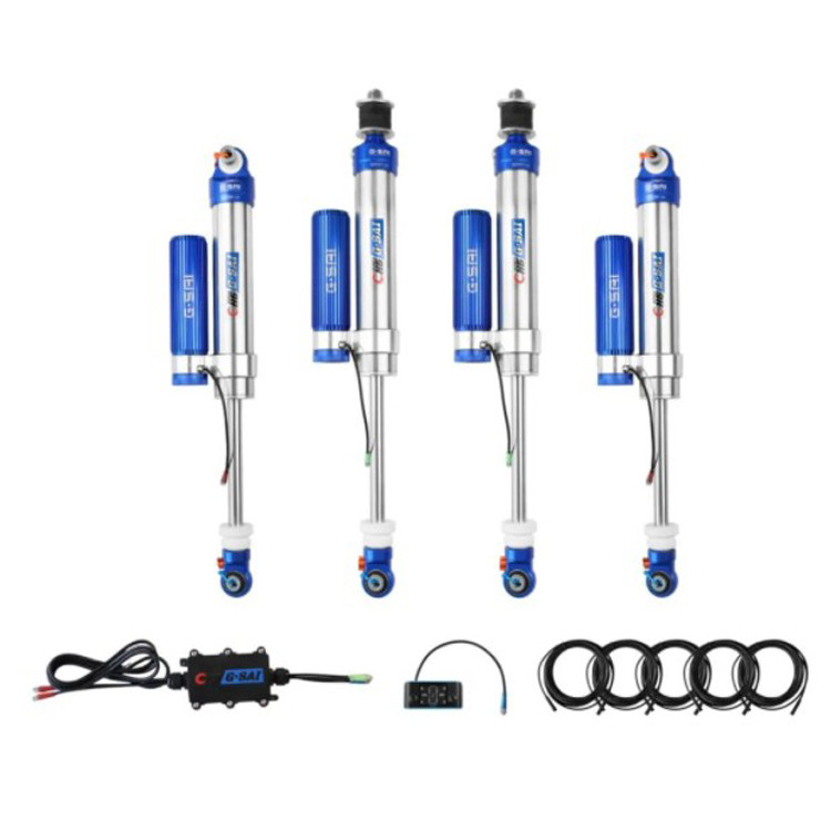 China Blue Auto Shock Absorbers Suspension Kits Lift 0-4 Inch For Jeep Wrangler JK factory