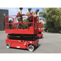Quality 10m Height 450kg Hydraulic Scissor Lift Platform For Construction for sale