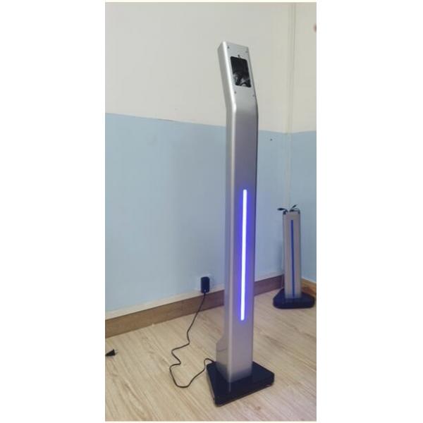 Quality LED Light 120cm SPCC Metal Face Recognition Stand Bracket For Adult for sale