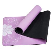 China Ningbo Virson  hot sale anti slip PU leather top natural rubber Yoga mat. competive  price for sale