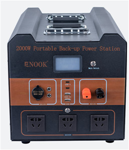 Quality 2000W Solar Portable Power Station Outdoor Home Emergency Power Station for sale